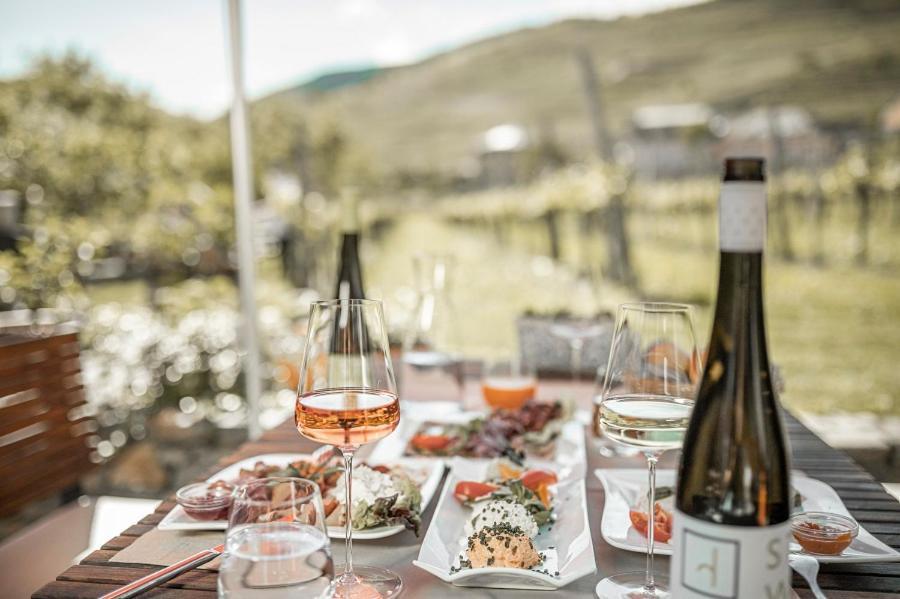 Weingut Donabaum "In Der Spitz" Lejlighed Spitz an der Donau Eksteriør billede